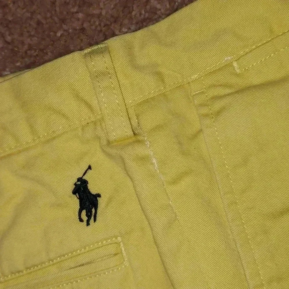 VINTAGE 80S Polo by Ralph Lauren Preston Pant Yellow - Picture 11 of 11